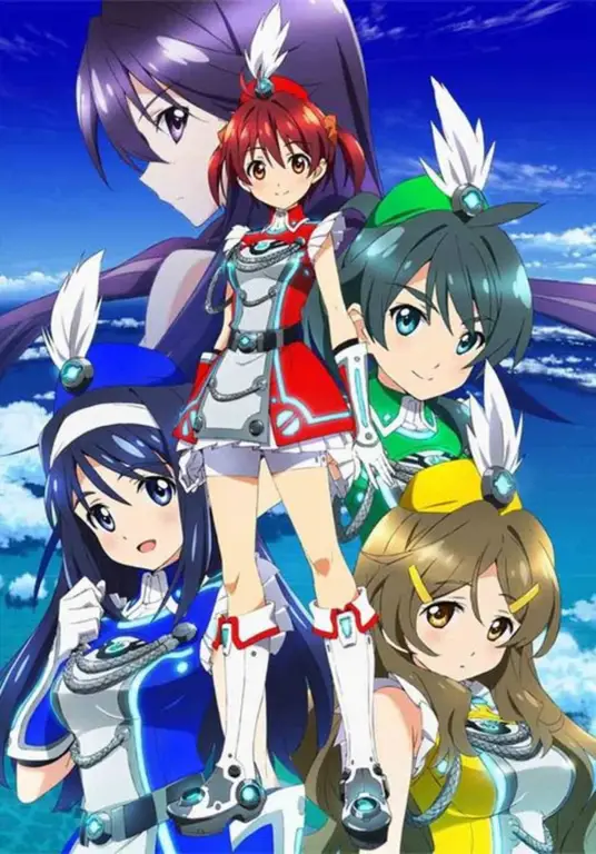 Gaya animasi Vividred Operation