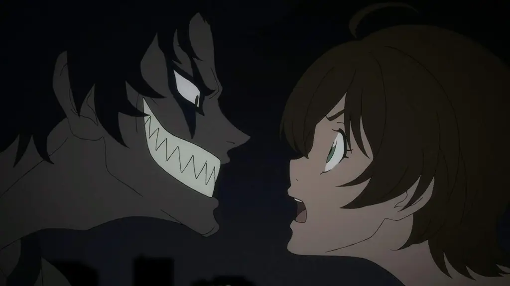 Adegan anime Devilman Crybaby yang menegangkan