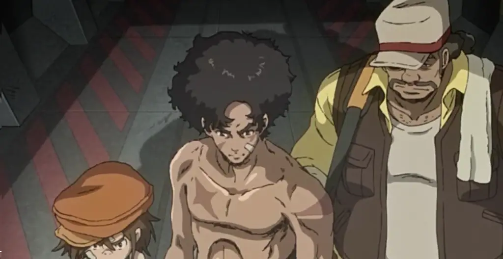 Adegan anime Megalo Box yang menegangkan