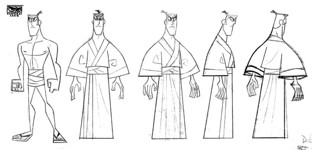 Gaya animasi unik Samurai Jack