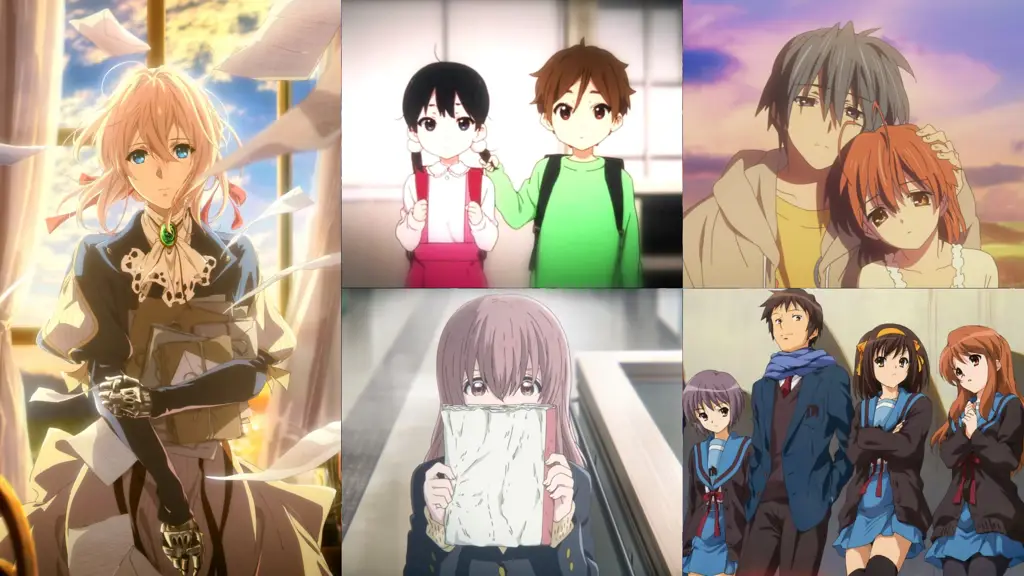 Gambar adegan dari anime produksi Kyoto Animation