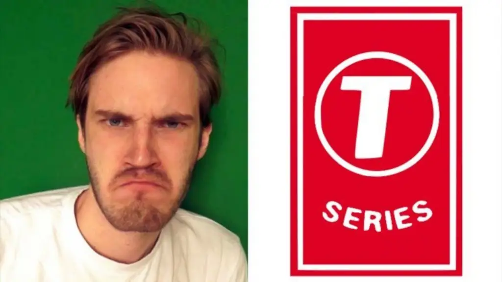 Animasi pendukung PewDiePie dalam pertarungan melawan T-Series