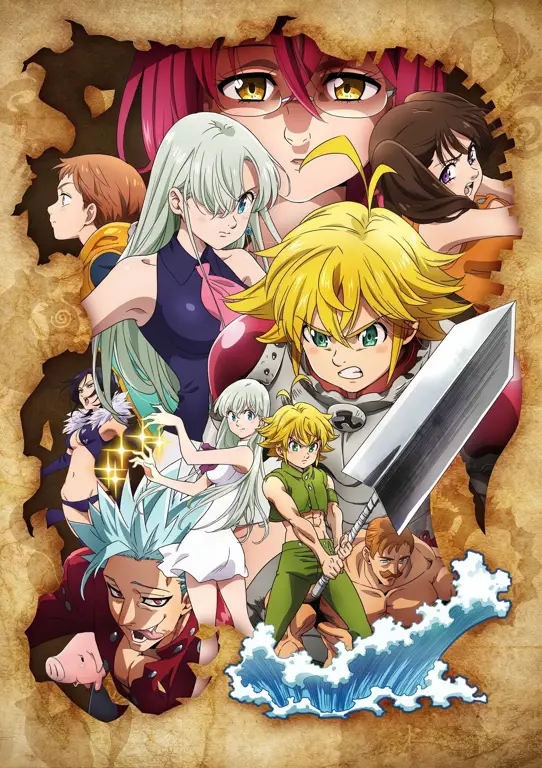 Cuplikan adegan anime The Seven Deadly Sins