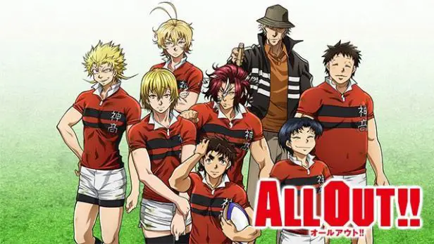 Gaya animasi dalam anime All Out!!