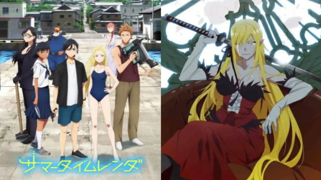 Adegan anime Kizumonogatari III: Reiketsu-hen yang memukau