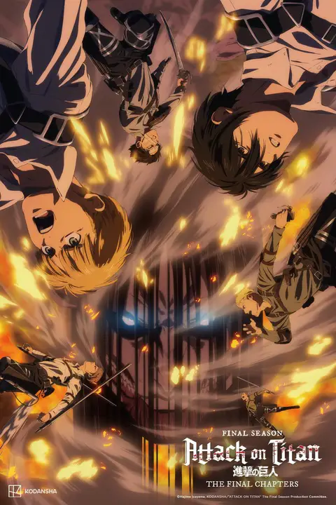 Animasi dari season final Attack on Titan