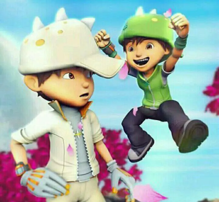 Gambar gaya animasi Boboiboy Galaxy