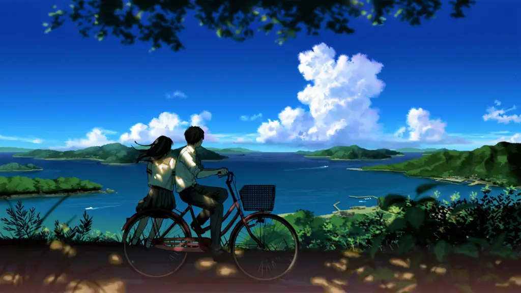 Pemandangan anime 18+ yang indah