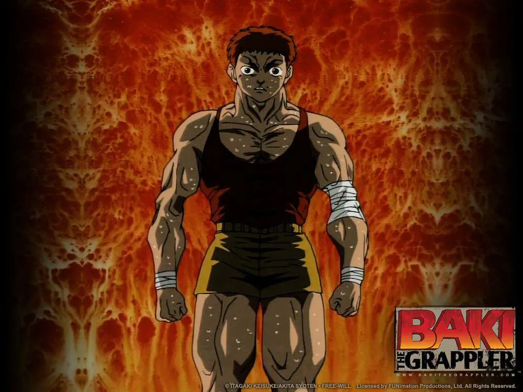 Gambar dari anime Baki the Grappler