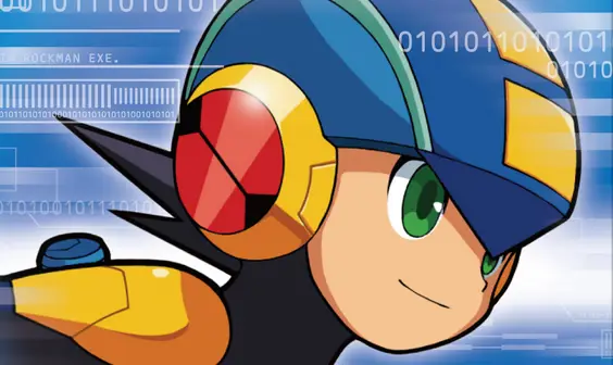 Gambar cuplikan dari anime Mega Man EXE