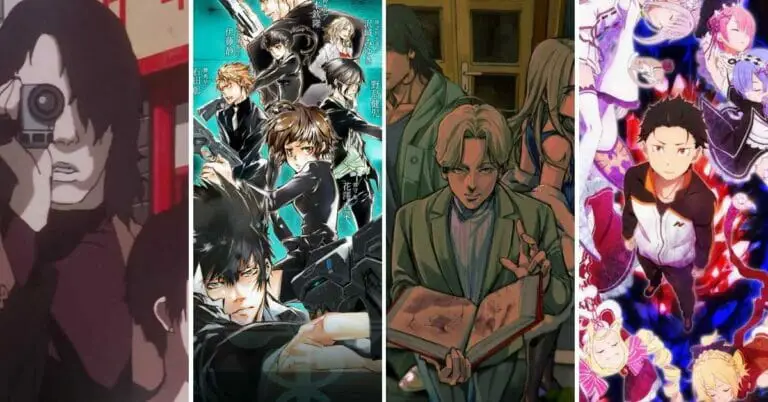 Gambar anime misteri psikologi yang menegangkan