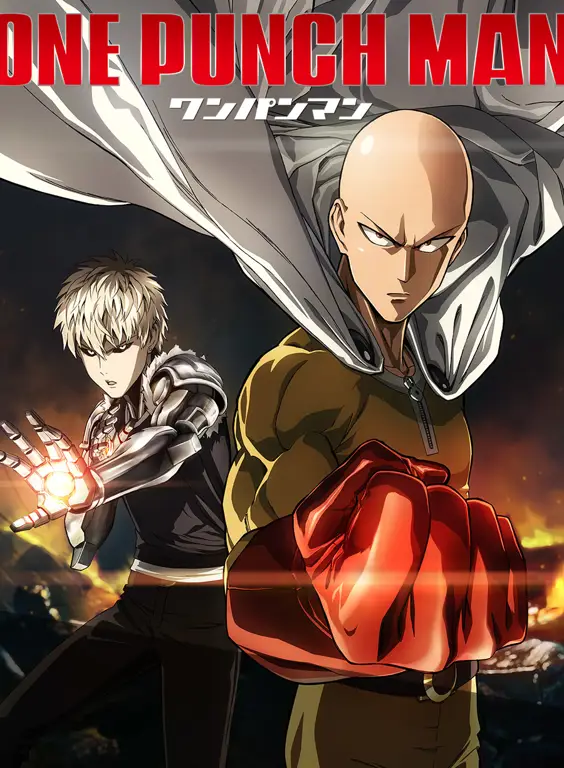 Gambar adegan anime One Punch Man