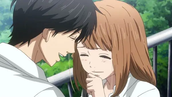 Gambar anime romance sedih