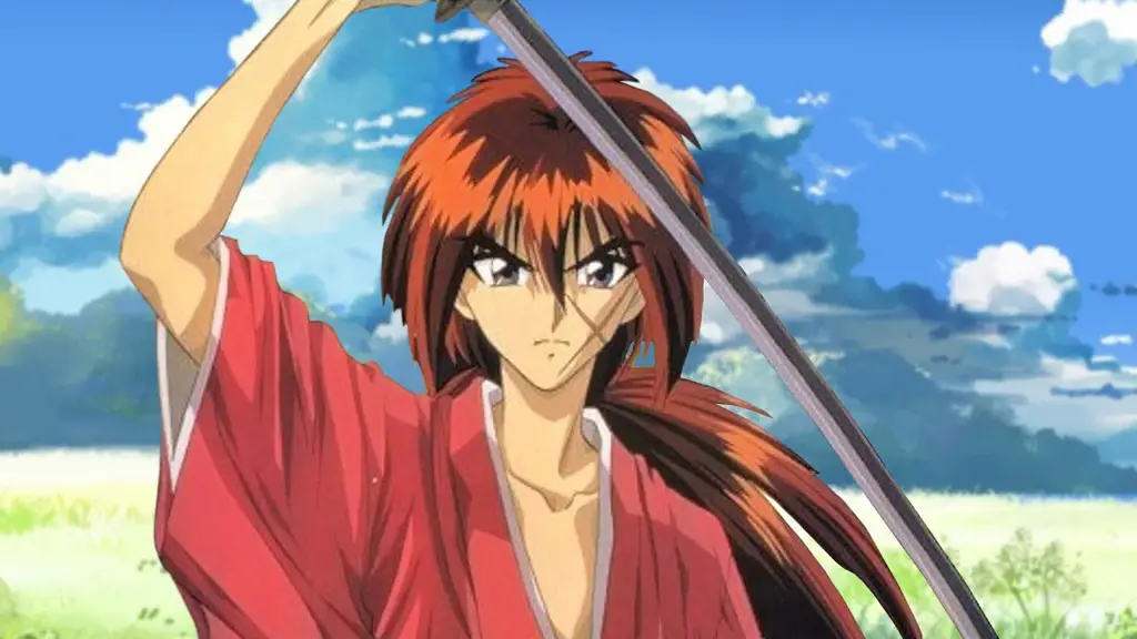 Gambar dari anime Rurouni Kenshin