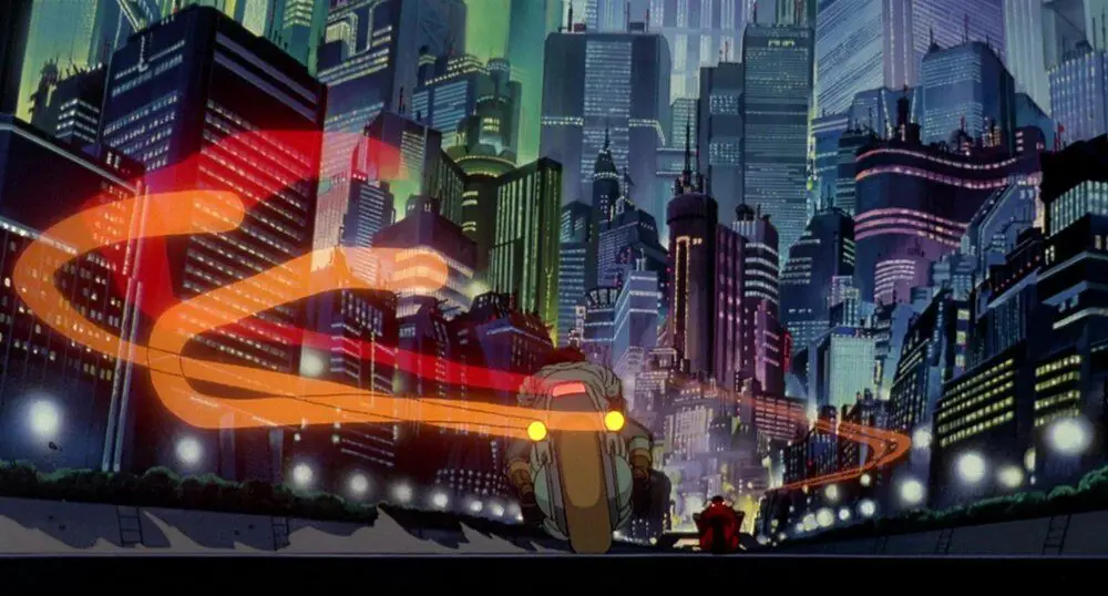 Anime Sci-Fi Oktober 2024 Kota futuristik dalam anime
