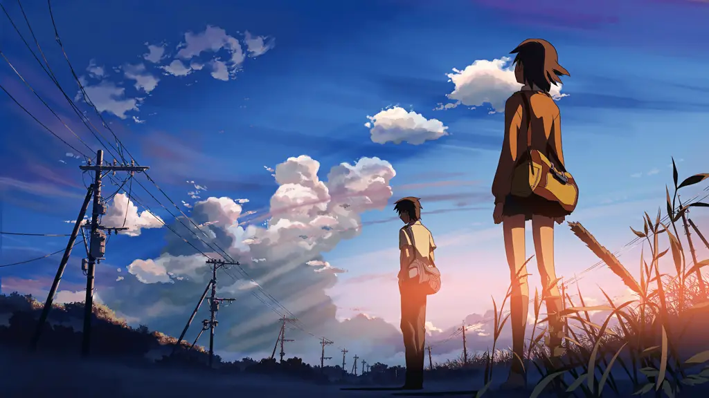 Pemandangan indah dalam anime Slice of Life