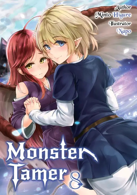 Gambar seorang anime tamer yang menjinakkan monster