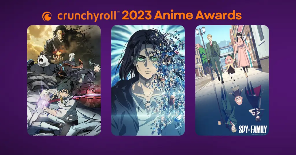 Pemenang penghargaan anime terbaik tahun 2023