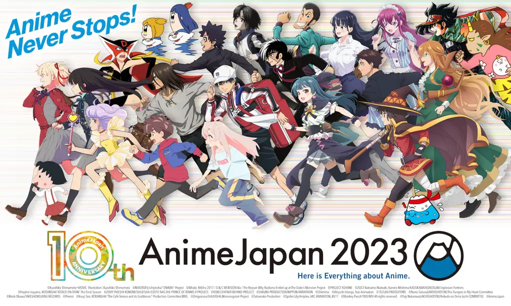 Gambar anime yang akan rilis tahun 2023