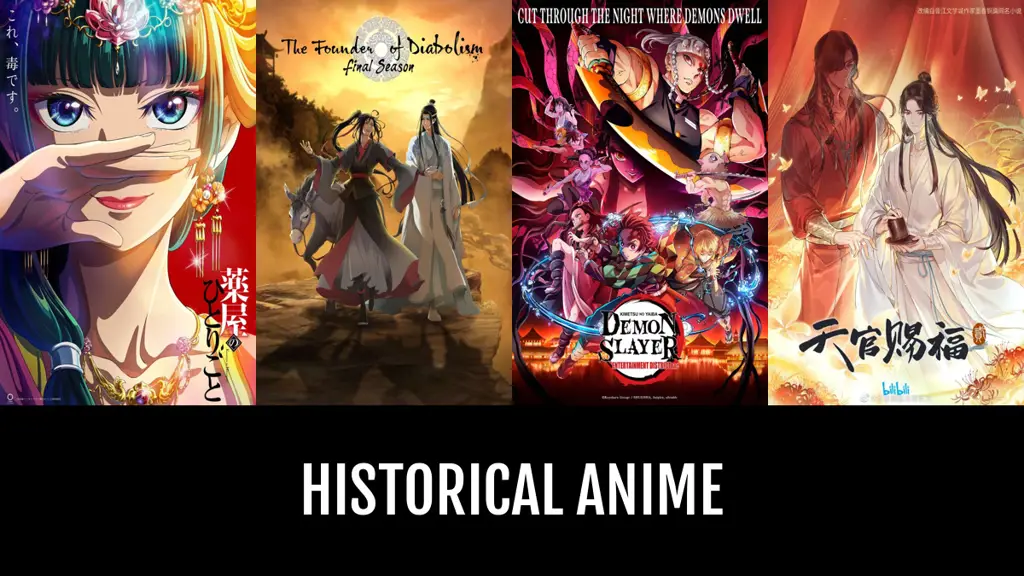 Gambar anime dengan latar belakang sejarah