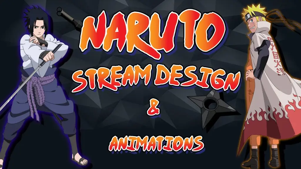 Contoh tampilan antarmuka streaming Naruto