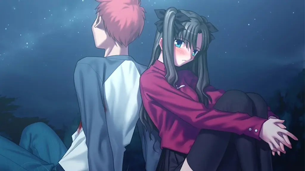 Screenshot visual novel Fate Stay Night