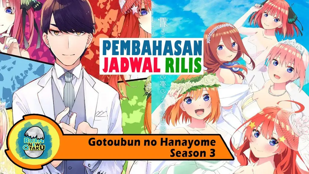 Gambar promosi Gotoubun no Hanayome Season 3