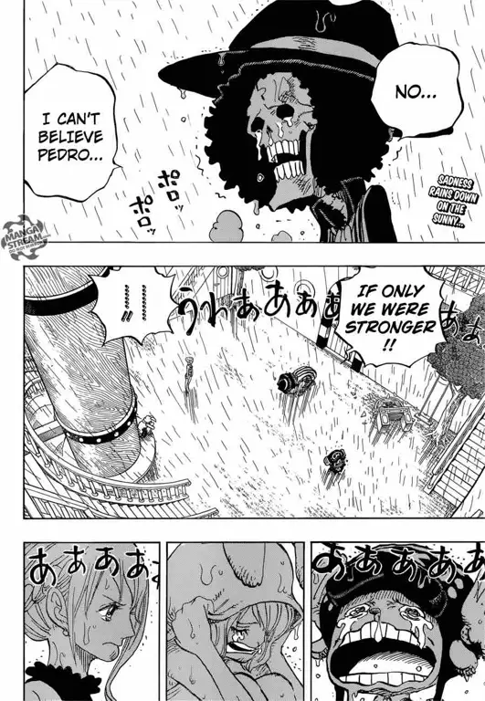 Cuplikan gambar dari One Piece episode 879