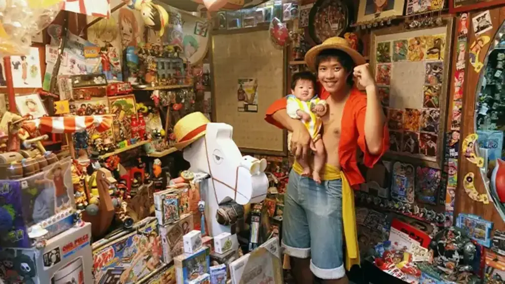 Penggemar One Piece sedang merayakan