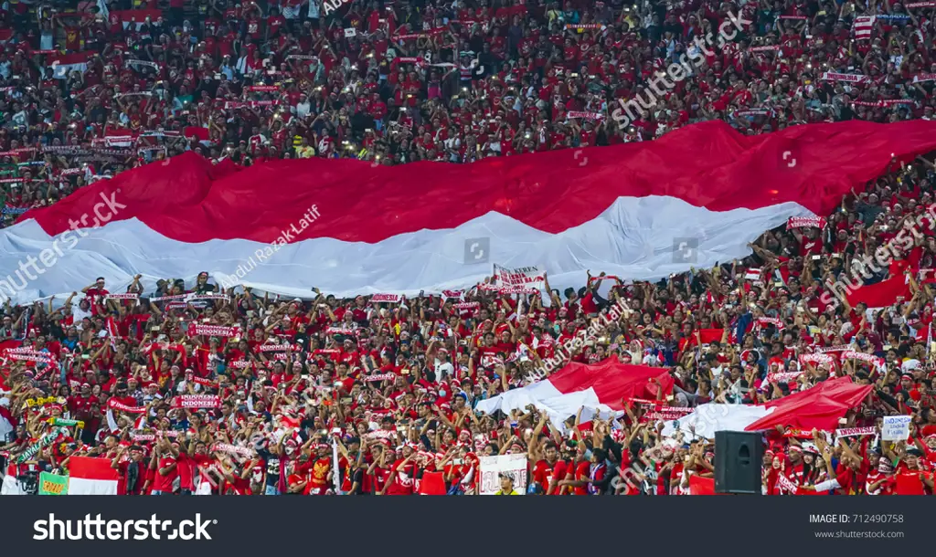 Para penggemar sepak bola Indonesia