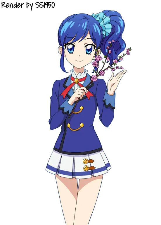 Potret Ichinose Aoi, karakter utama Aikatsu