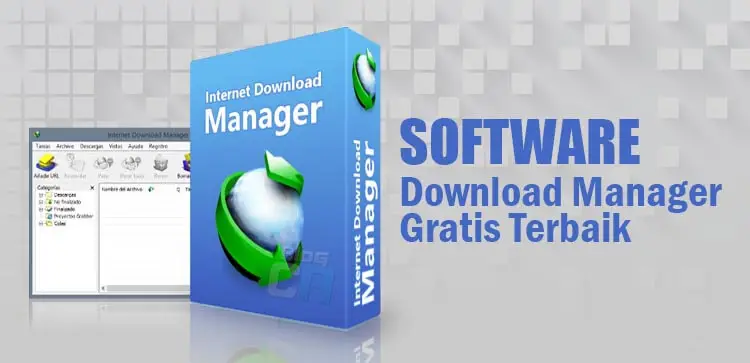 Contoh aplikasi download manager