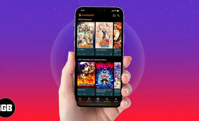 Gambar berbagai aplikasi streaming anime di smartphone