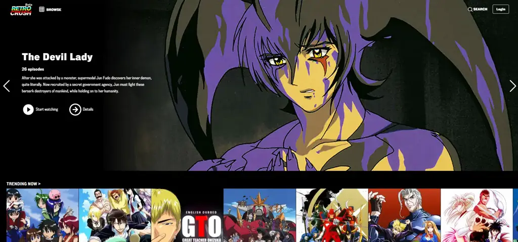 Gambar berbagai aplikasi streaming anime legal