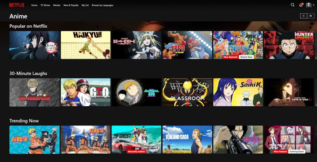 Aplikasi streaming anime terbaik