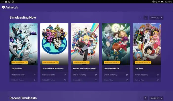 Berbagai aplikasi streaming anime legal