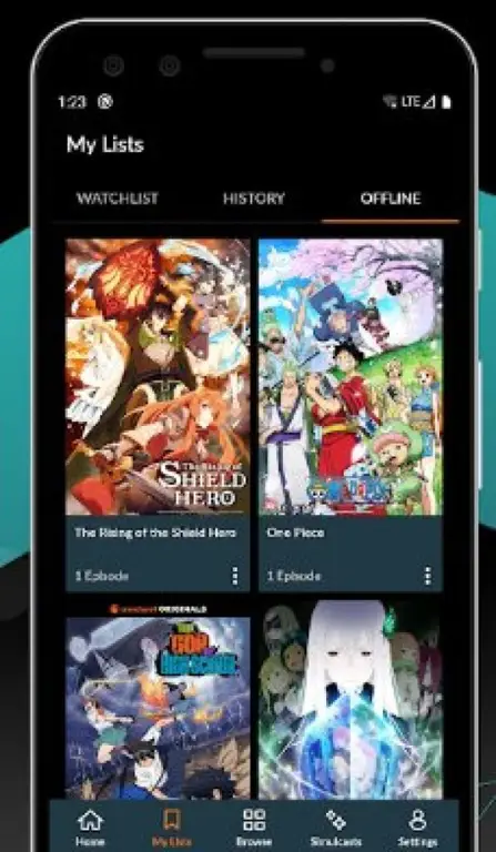 Berbagai aplikasi streaming anime terbaik