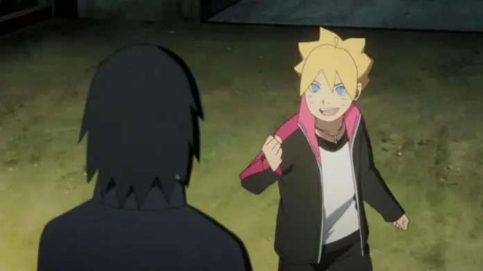 Gambar aplikasi streaming Boruto