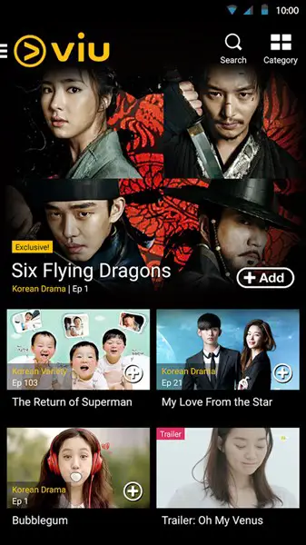 Aplikasi streaming drama Korea