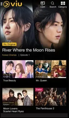 Aplikasi streaming drama Korea