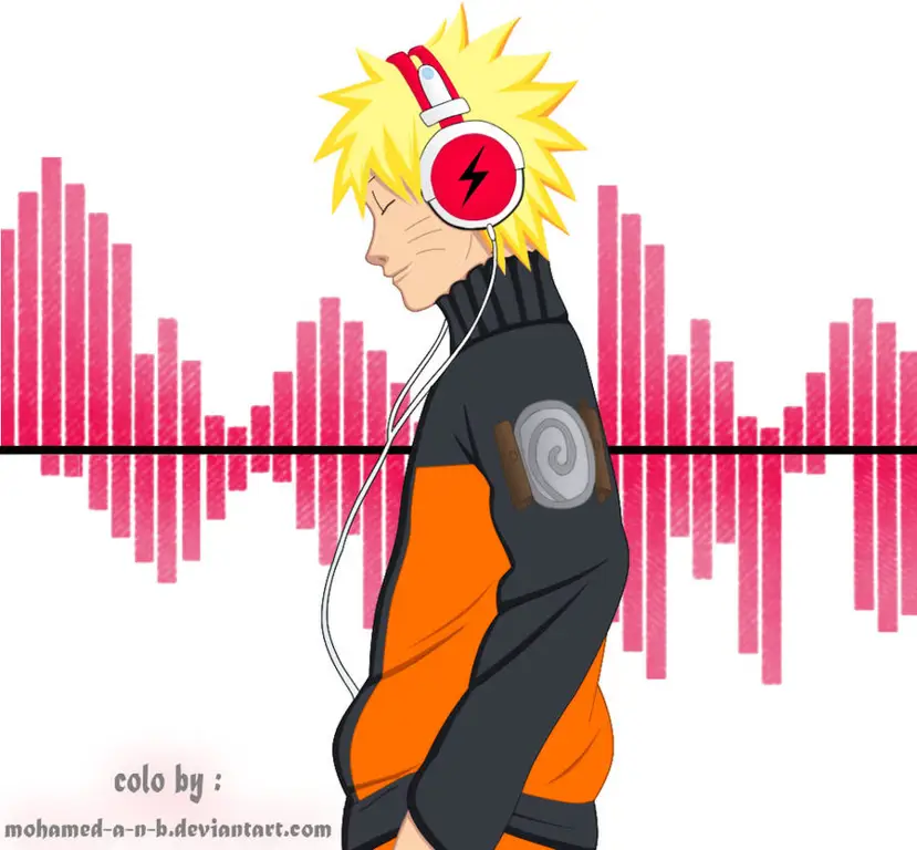 Berbagai aplikasi streaming musik untuk mendengarkan lagu Naruto