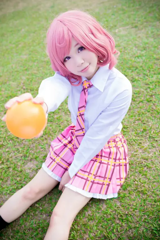 Foto profesional cosplay anime berkualitas tinggi