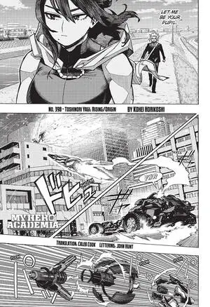 Apresiasi terhadap gambar dan ilustrasi di Chapter 398 Gaya seni di Boku no Hero Academia Chapter 398