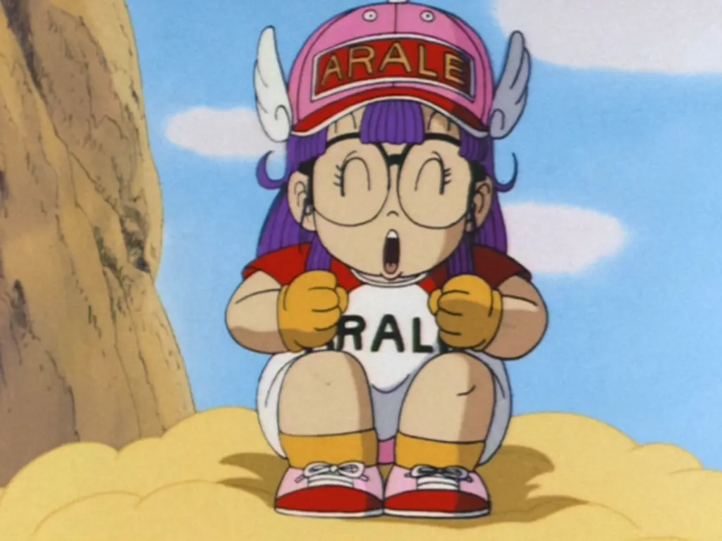 Gambar Arale Norimaki, karakter utama Dr. Slump