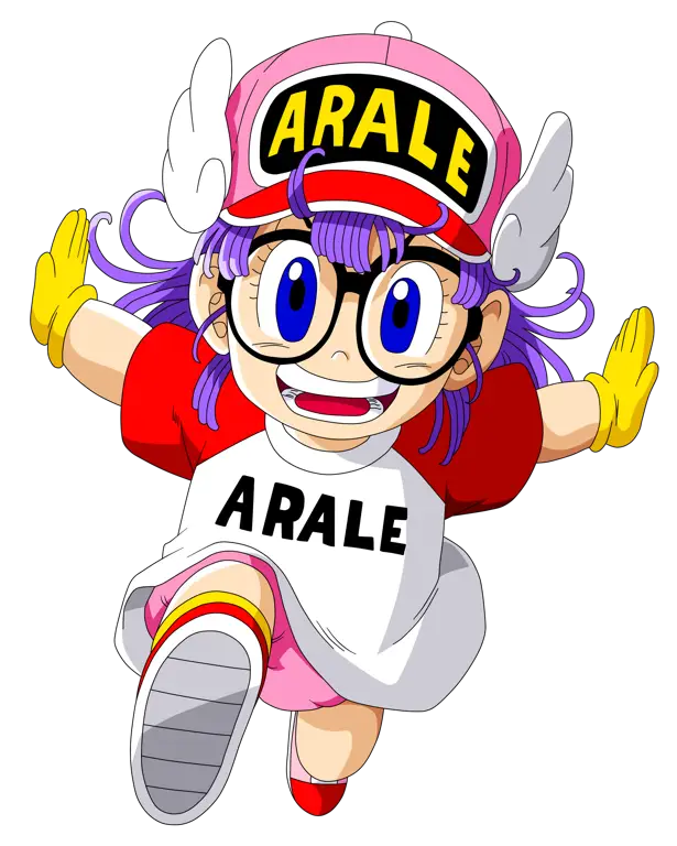 Gambar Arale Norimaki, karakter utama dalam Dr. Slump