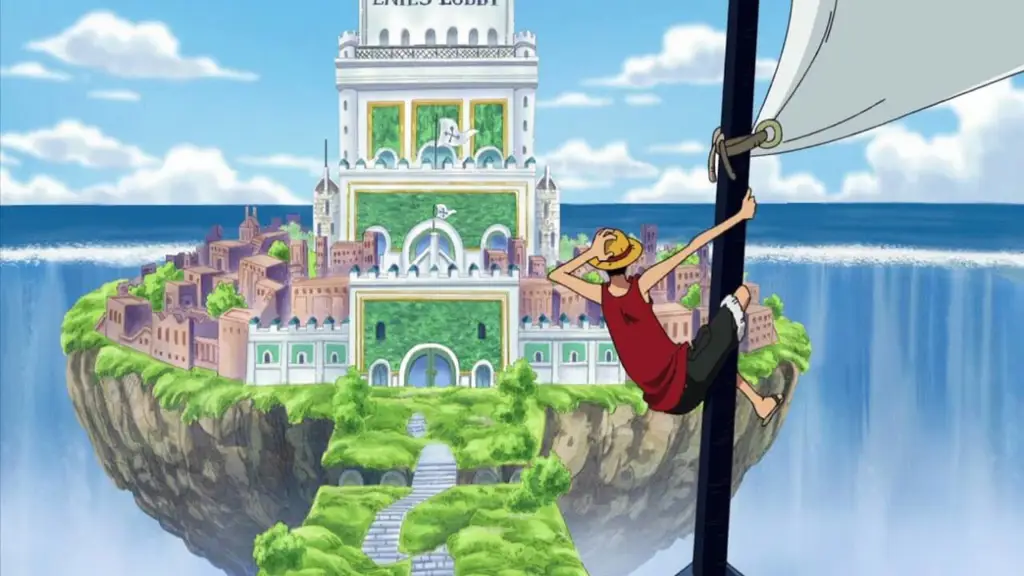 Adegan dari Arc Enies Lobby di One Piece