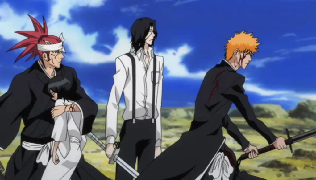 Adegan dari Arc Soul Society di Bleach