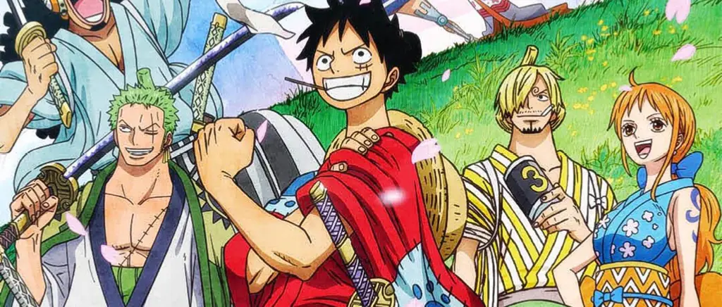 Gambar yang menggambarkan Arc Wano dalam One Piece