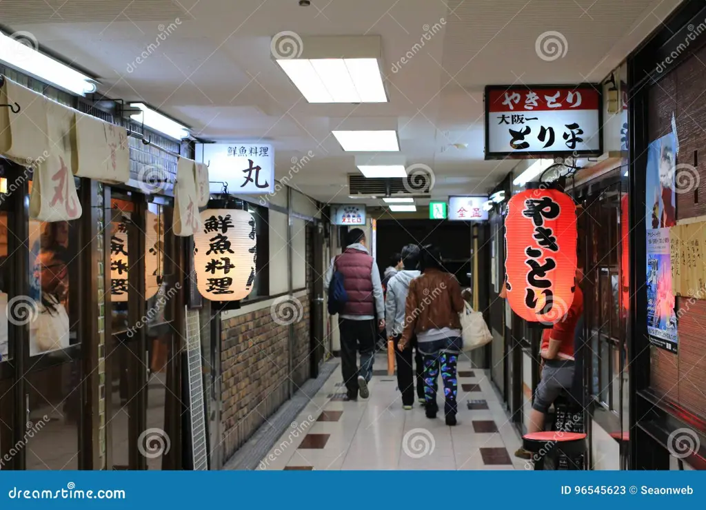 Foto area tempat makan di Namco Umeda