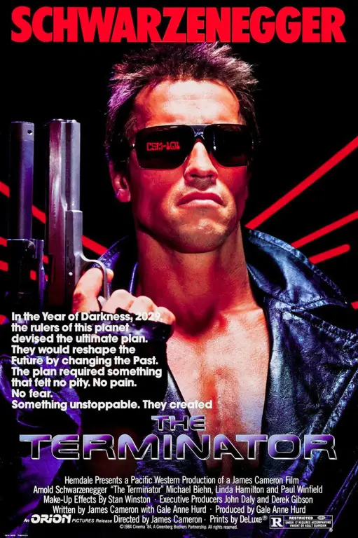 Arnold Schwarzenegger sebagai Terminator